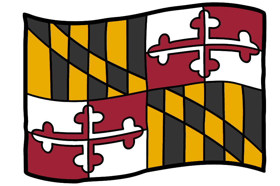 maryland flag