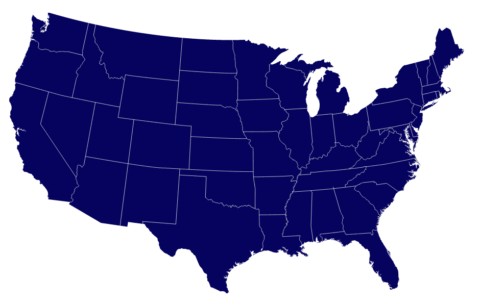 map of united states